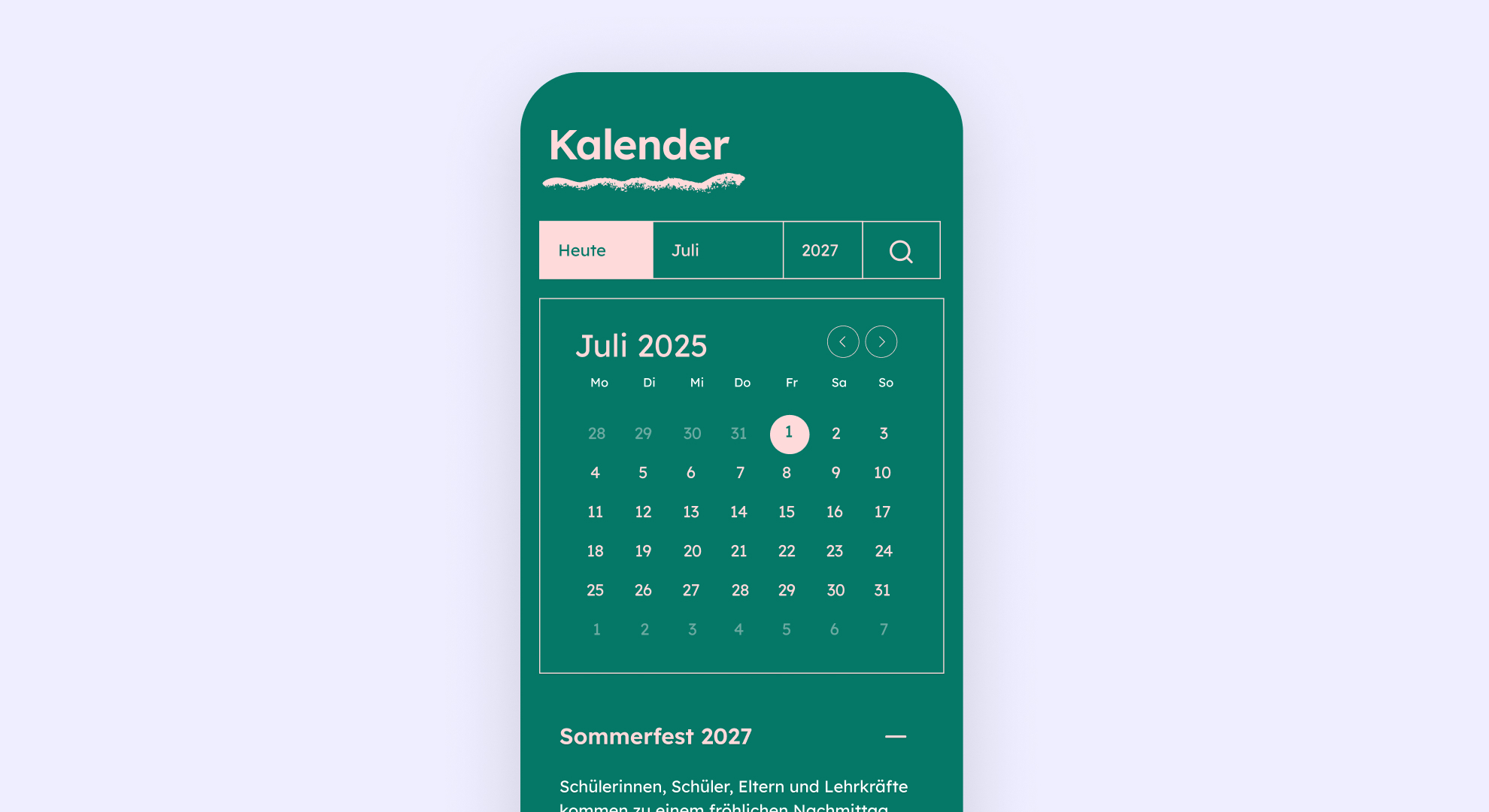 Veranstaltungskalender