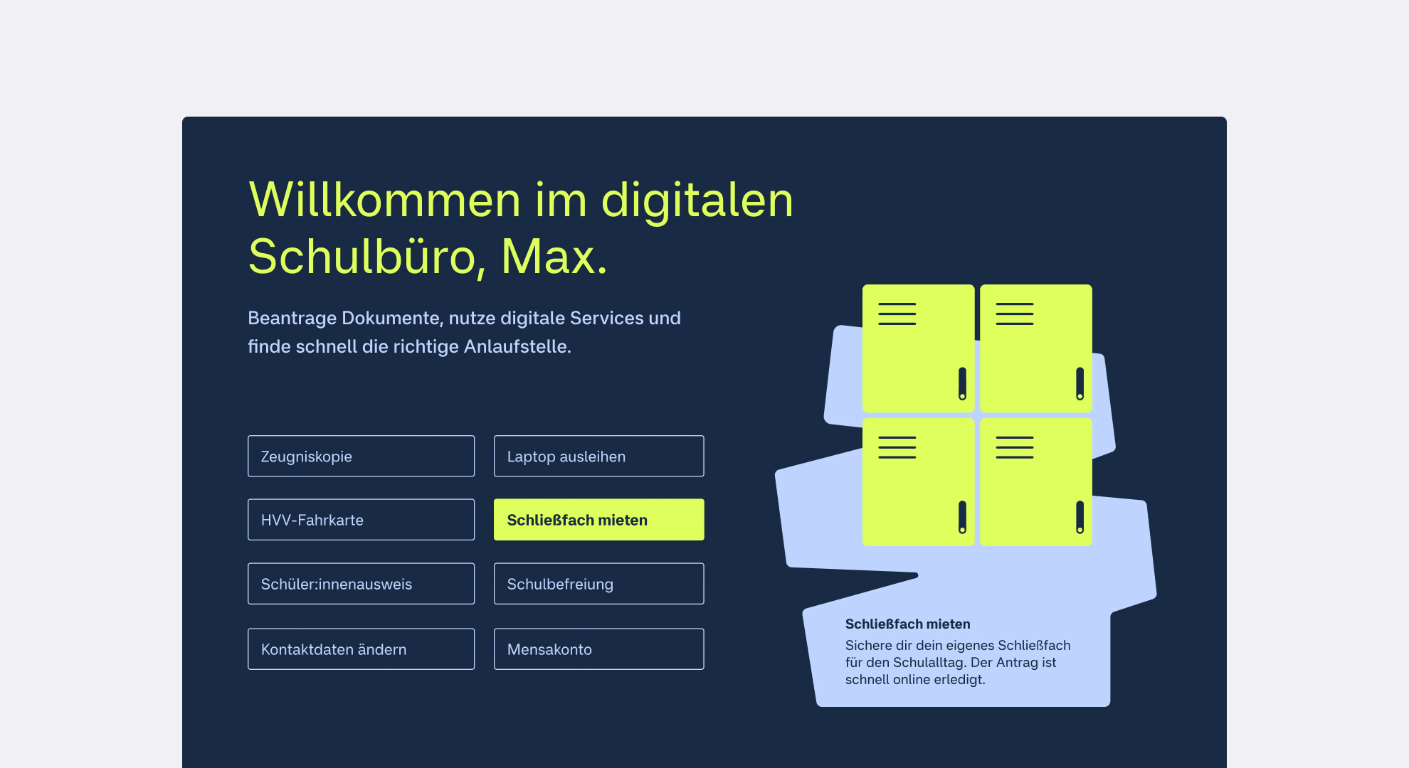 Digitales Schulbüro